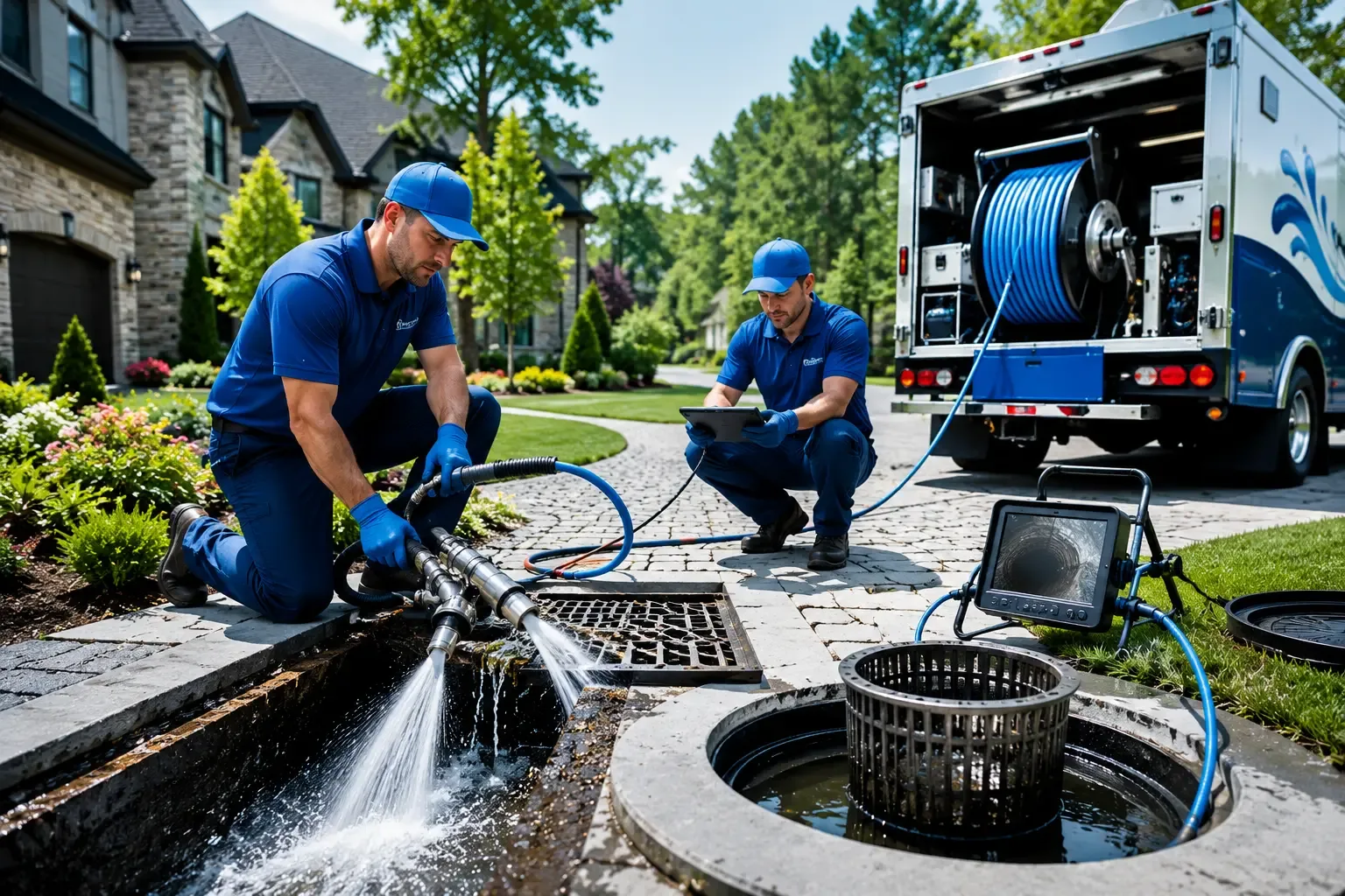 Local outdoor drain cleaning professionals in Elbert, WV