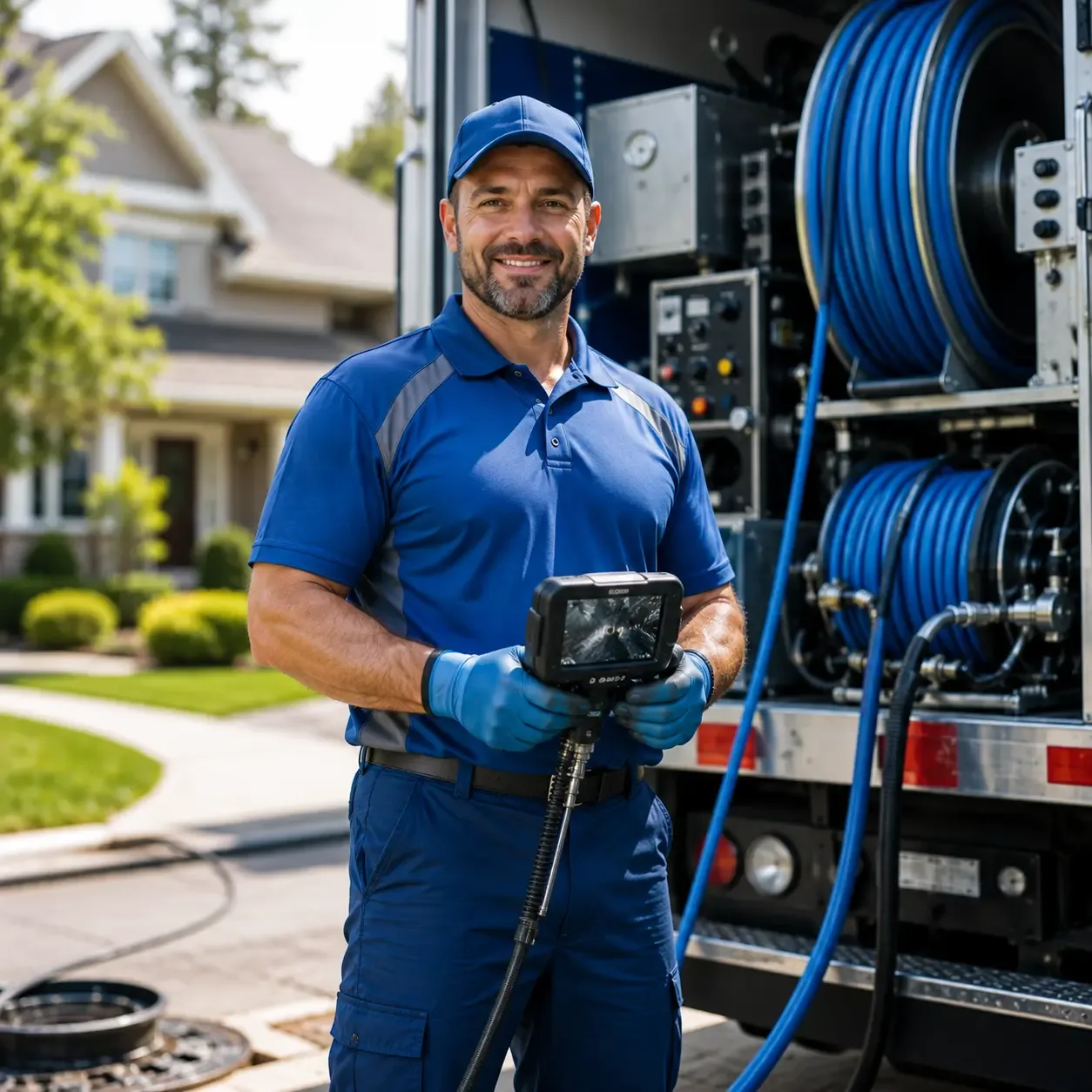 Local outdoor drain cleaning specialists in Elbert, WV
